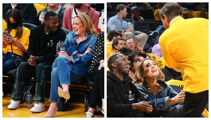 Adele looks happier than ever with boyfriend Rich Paul at sporting event: pics