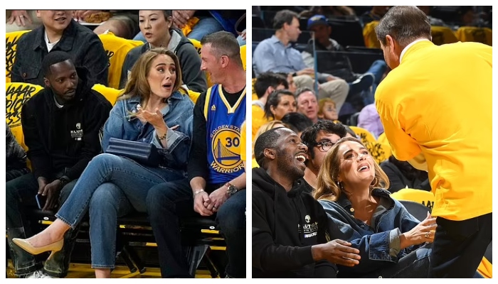 Adele looks happier than ever with boyfriend Rich Paul at sporting event: pics