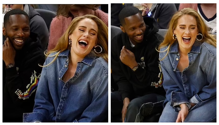 Adele looks happier than ever with boyfriend Rich Paul at sporting event: pics