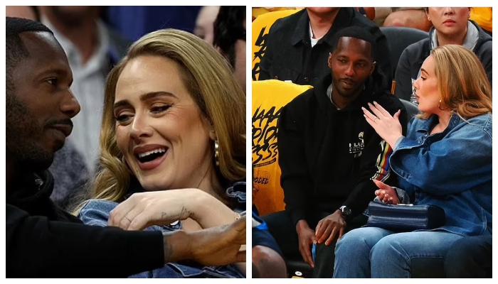 Adele looks happier than ever with boyfriend Rich Paul at sporting event: pics