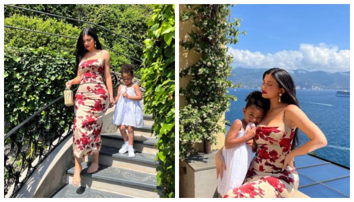 Kylie Jenner drops stunning snaps with daughter Stormi ahead of Kourtney Kardashians nuptials