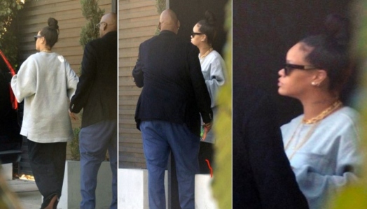 Rihanna spotted for the first time since welcoming baby boy with A$AP Rocky