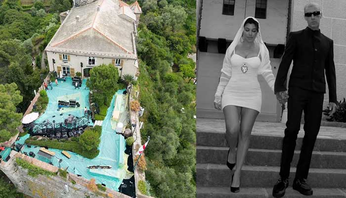 Kourtney Kardashian shares stunning pics ahead of her Italian wedding to Travis Barker