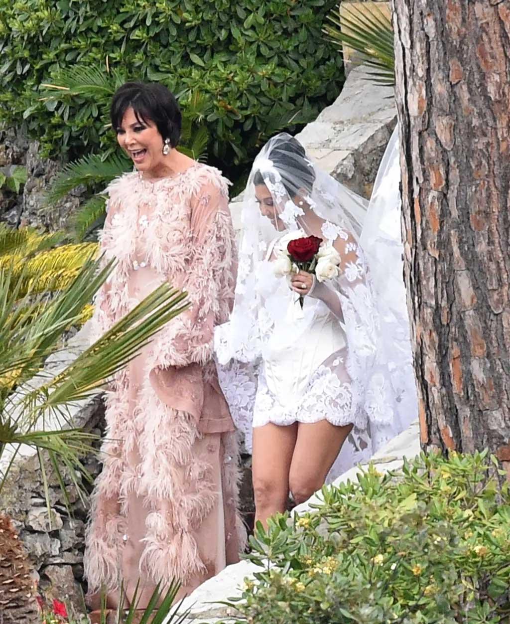 Kourtney Kardashian and Travis Barkers Italian wedding: Alabama Barker shares photos