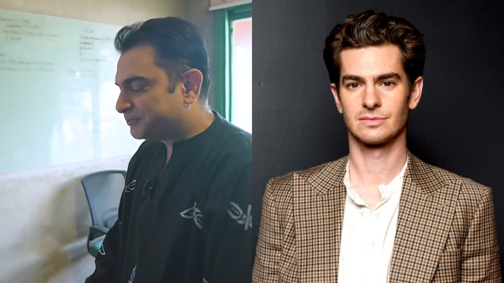 Sarmad Khoosat strikes resemblance to Andrew Garfield?