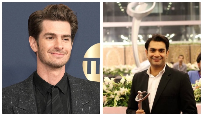 Sarmad Khoosat strikes resemblance to Andrew Garfield?