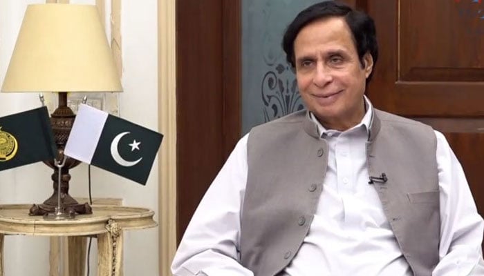 Punjab Assembly Speaker Chaudhry Pervaiz Elahi. — Twitter/@TimesofIslambad