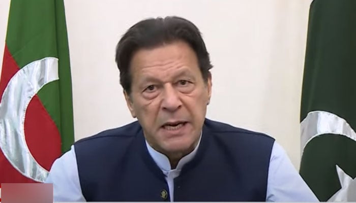 Former prime minister and PTI Chairman Imran Khan in an interview with the CNN. — YouTube Screengrab/Imran Khan