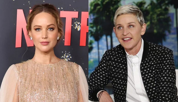 Ellen DeGeneres accidently reveals Jennifer Lawrences babys gender - Geo News