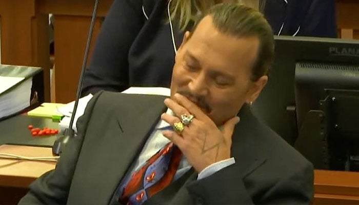 Johnny Depp’s security guard breaks into laughter in court, video goes viral