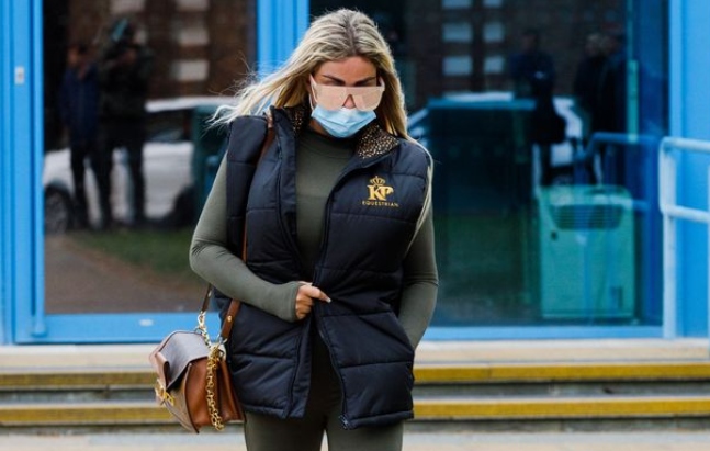 Katie Price attended Crawley Magistrates Court on April 27