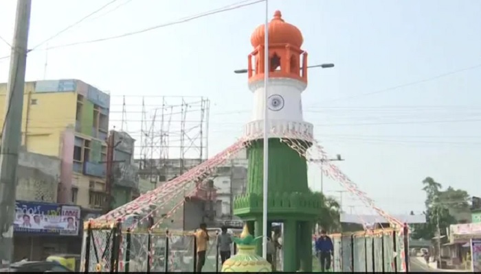 Jinnah Tower.—Twitter/ANI