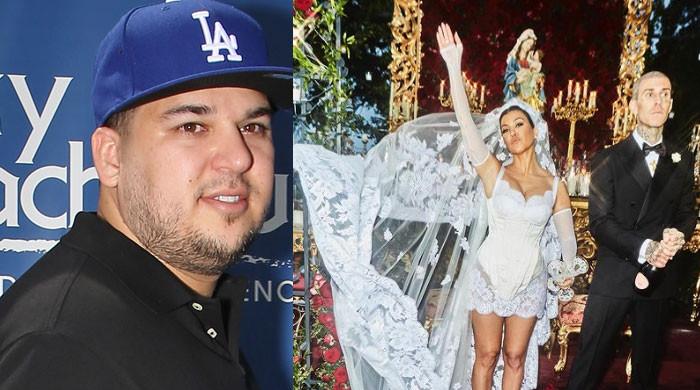 Why Rob Kardashian missed Kourtney, Travis Barker's wedding