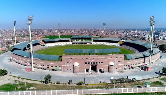 Multan cricket stadium — YouTube/WASEEM NASEEM