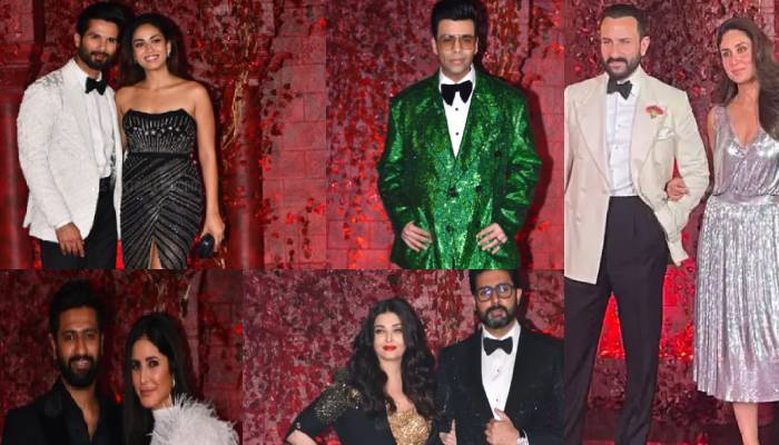 Katrina Kaif-Vicky Kaushal, Shahid-Mira Kapoor, others arrive KJo’s birthday in style: Pics