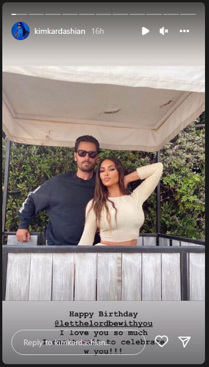 Kim Kardashian honours Scott Disick post Kourtney wedding with Travis Barker