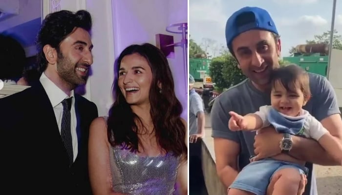 Alia Bhatt gushes over hubby Ranbir Kapoor’s baby cradling video, calls it ‘full vibe’