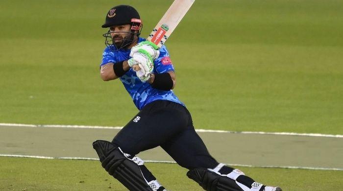 Mohammad Rizwan's unbeaten 81 sets new T20 Vitality Blast record