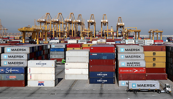 General view of a stock yard of DP Worlds fully automated Terminal 2 at Jebel Ali Port in Dubai, United Arab Emirates, December 27, 2018. — Reuters