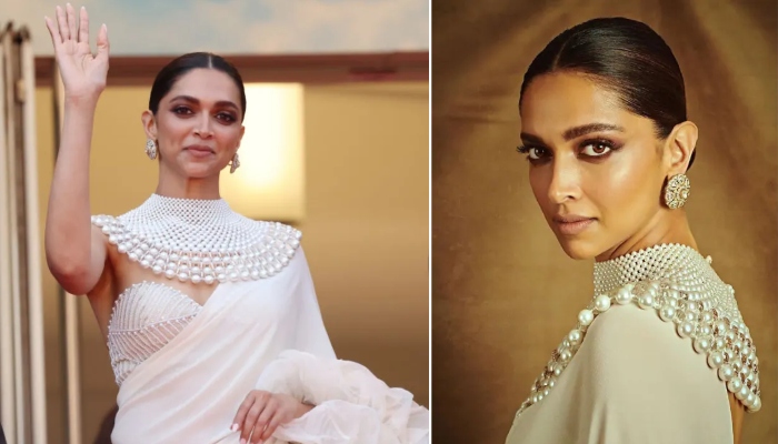 Deepika Padukone is a vision in white ruffle saree as she wraps up 2022 Cannes festival