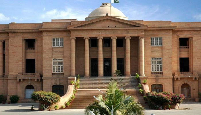 The Sindh High Court (SHC) building.