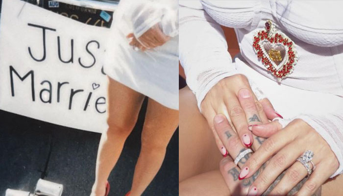 Kourtney Kardashian celebrates 2 weeks of being married to Travis Barker