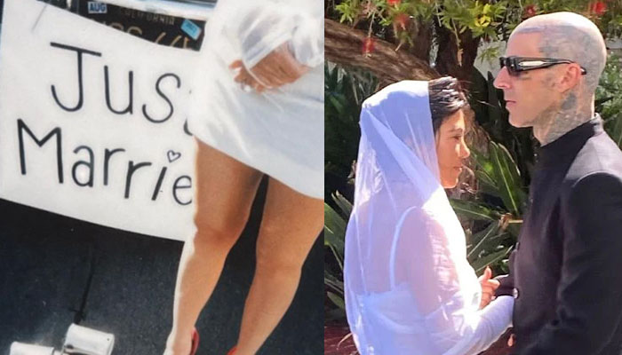 Kourtney Kardashian celebrates 2 weeks of being married to Travis Barker