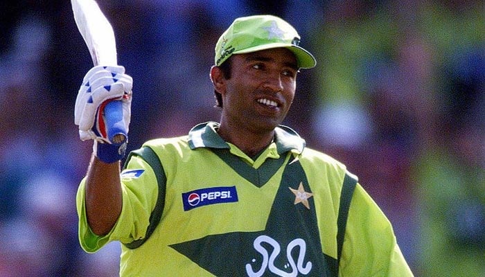 Pakistan’s left-handed batter Saeed Anwar. —Reuters