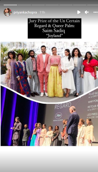Priyanka Chopra is thrilled to see Asian Talent get recognition at Cannes 2022