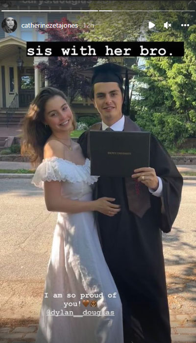 Michael Douglas, Catherine Zeta-Jones ‘inexplicably proud’ on son Dylan’s graduation