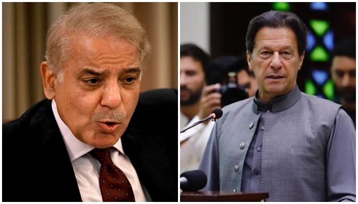 PM Shehbaz Sharif and PTI CHairman Imran Khan. — AFP/Instagram