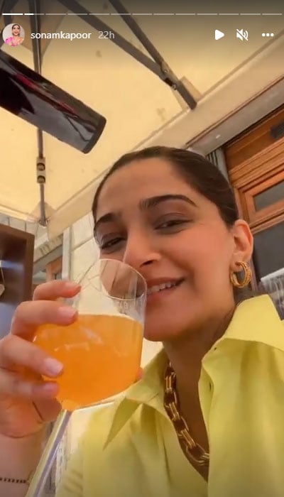 Sonam Kapoor festeggia il Babymoon in Italia con 