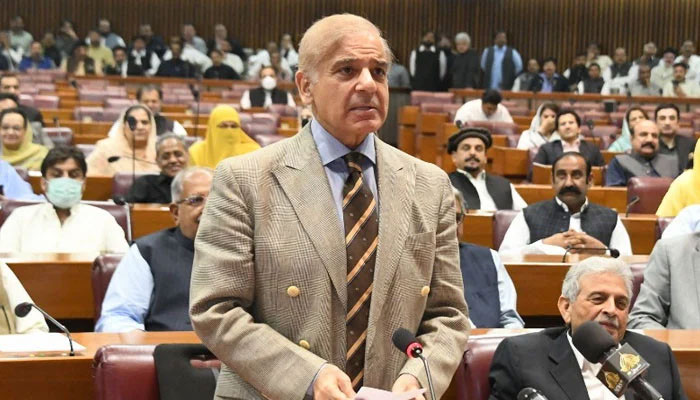 Prime Minister Shehbaz Sharif. — Twitter/File