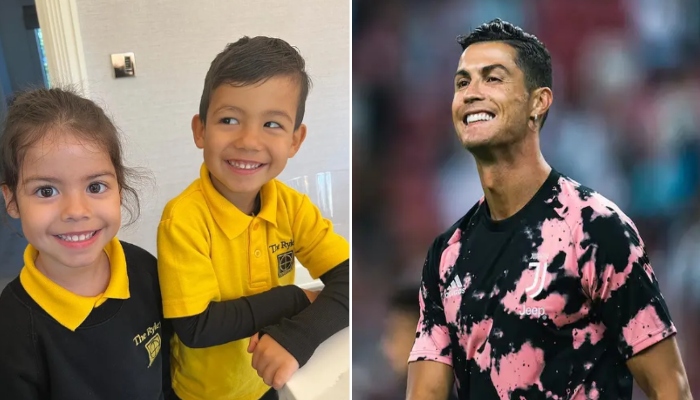 Cristiano Ronaldo pens adorable birthday wish for his twins Eva María and Mateo