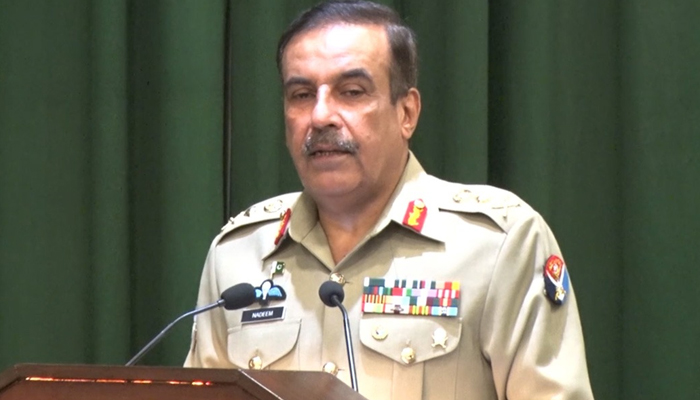 Chairman Joint Chiefs of Staff Committee (CJCSC) General Nadeem Raza. —  File