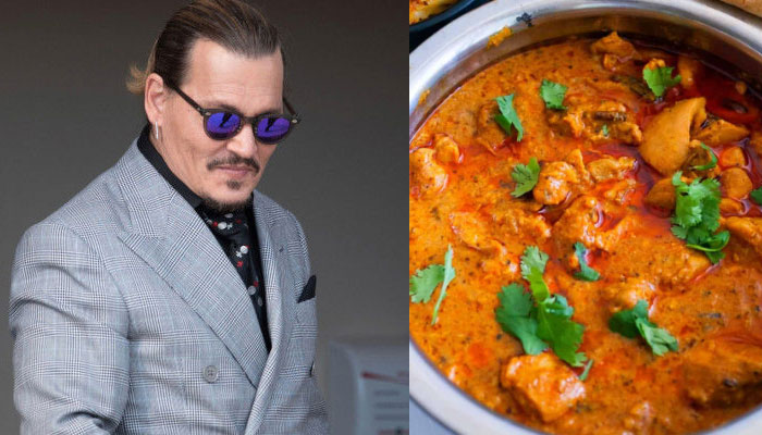 Johnny Depp devours £50,000 Indian curry during Birmingham celebratory dinner