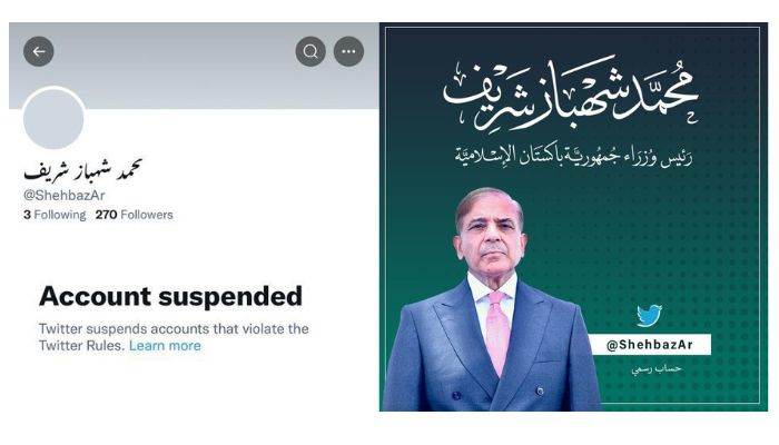 Mengapa akun Twitter berbahasa Arab PM Shehbaz ditangguhkan?