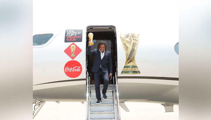 WATCH: FIFA World Cup 2022 trophy tours Pakistan - Vimarsana News