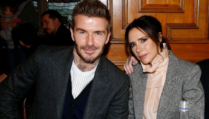 David Beckham bersaing dengan istrinya Victoria Beckham dalam tantangan papan