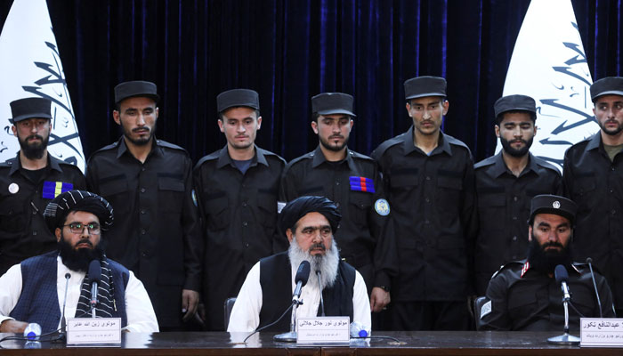 Taliban Afghanistan mengungkap seragam baru untuk pasukan polisi yang dibentuk kembali