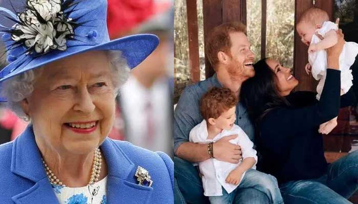 Queen attracts praise as she played a blinder in two-word response to Harry and Meghan