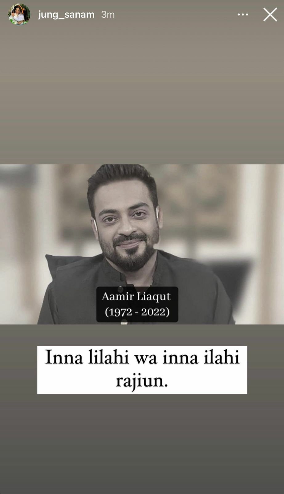 Aamir Liaquats sudden death leaves politicians, celebrities in shock