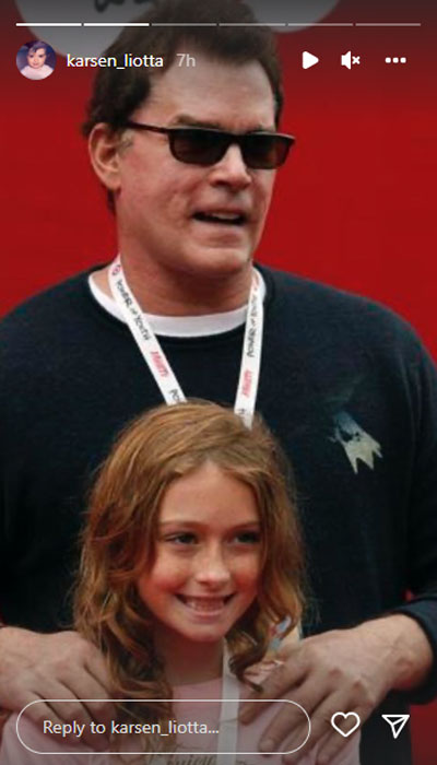 Ray Liotta’s daughter Karsen remembers late father with heartfelt tribute