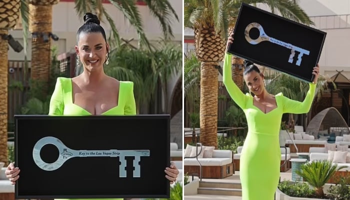 Katy Perry receives key to Las Vegas city, ‘I have a lot of roots here’