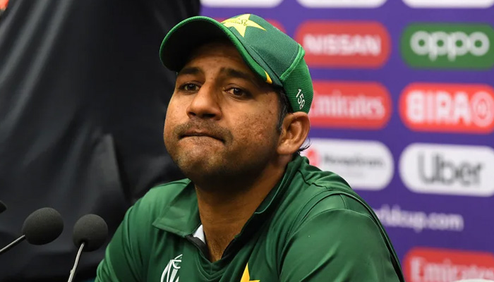 Former Pakistan captain Sarfaraz Ahmed.
