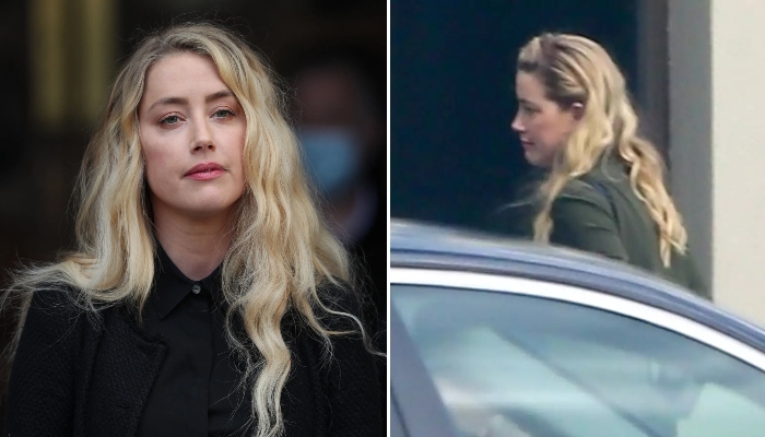 Paps catch first glimpse of Amber Heard since Johnny Depp defamation trial loss