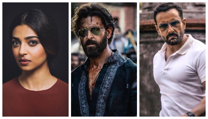 Radhika Apte dishes on working with ‘Vikram Vedha co-stars Hrithik Roshan and Saif Ali Khan