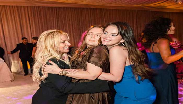 Selena Gomez wears a jumpsuit to Britney Spears’s ‘private’ wedding