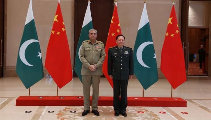 COAS General Qamar Javed Bajwa and Vice Chairman Central Military Commission of China General Zhang Youxia. — ISPR