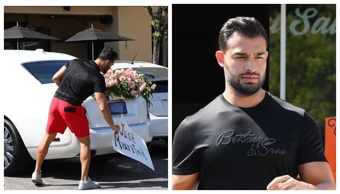 Newlyweds Britney Spears, Sam Asghari enjoy Rolls Royce ride post lavish nuptial: Just Married
